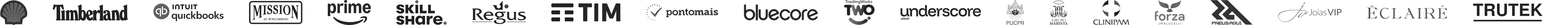Brands Diego Zietek has worked on: Shell, Timberland, Intuit QuickBooks, Mission AC & Plumbing, Amazon Prime, Skillshare, Regus, TIM, Pontomais, Bluecore, TradingWorks, Underscore Marketing, PUCPR, Grupo Marista, Clinipam (Grupo NotreDame Intermédica), Forza JMalucelli, PneusAqui, Joias VIP, Éclairé and Trutek